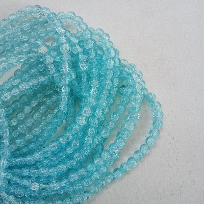 8mm Crackle Beads