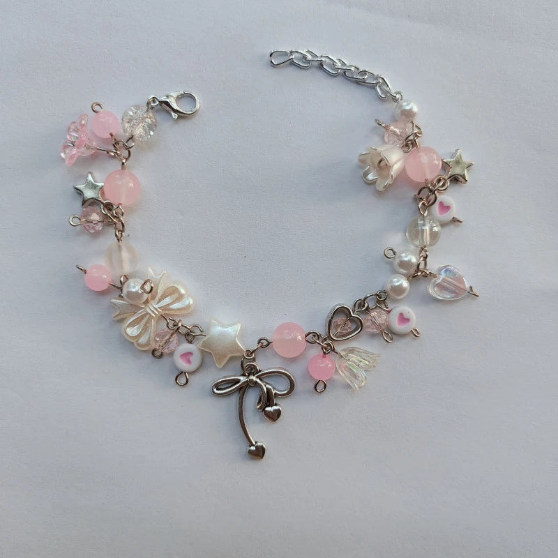 Bow Pink Bracelet