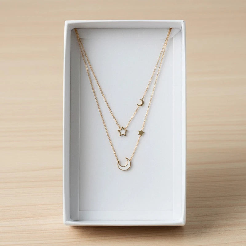 Anti Tanish Moon Necklace
