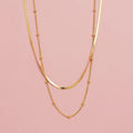 Double Layer Anti Tanish Necklace
