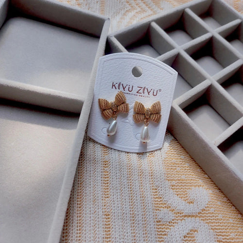 Bow Anti Tanish Earrings
