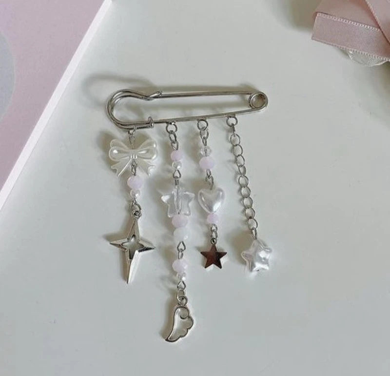 White Bag Pin