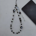 Black Custom Name Phone Charm