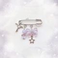 Bow Key Bag Charm