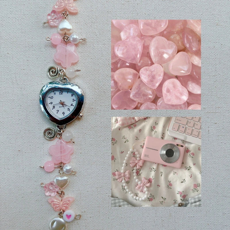 Heart Pink Watch