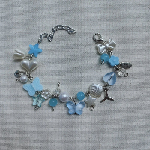 Blue Butterfly Bracelet