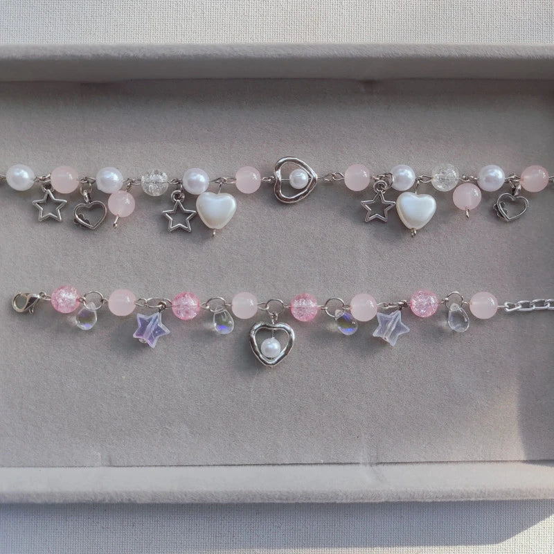 Minimal Pink Bracelets