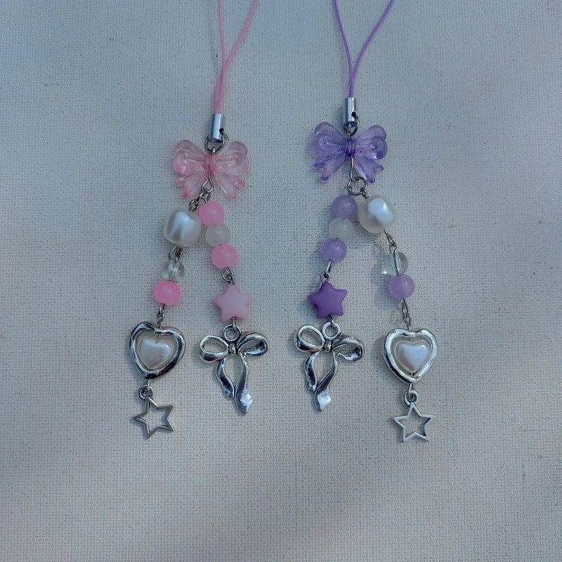 Bow Minimal Phone Charm
