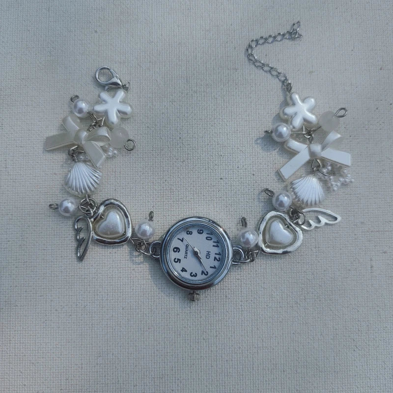 White Heart Watch