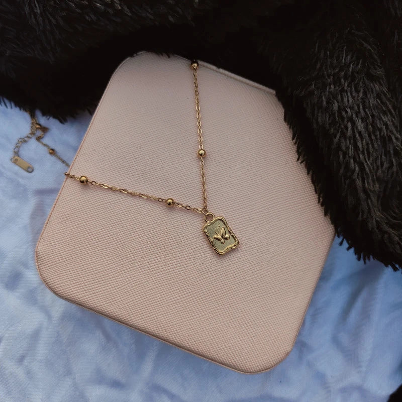 Butterfly Anti Tarnish Necklace