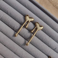 Drop Heart Anti Tanish Earrings
