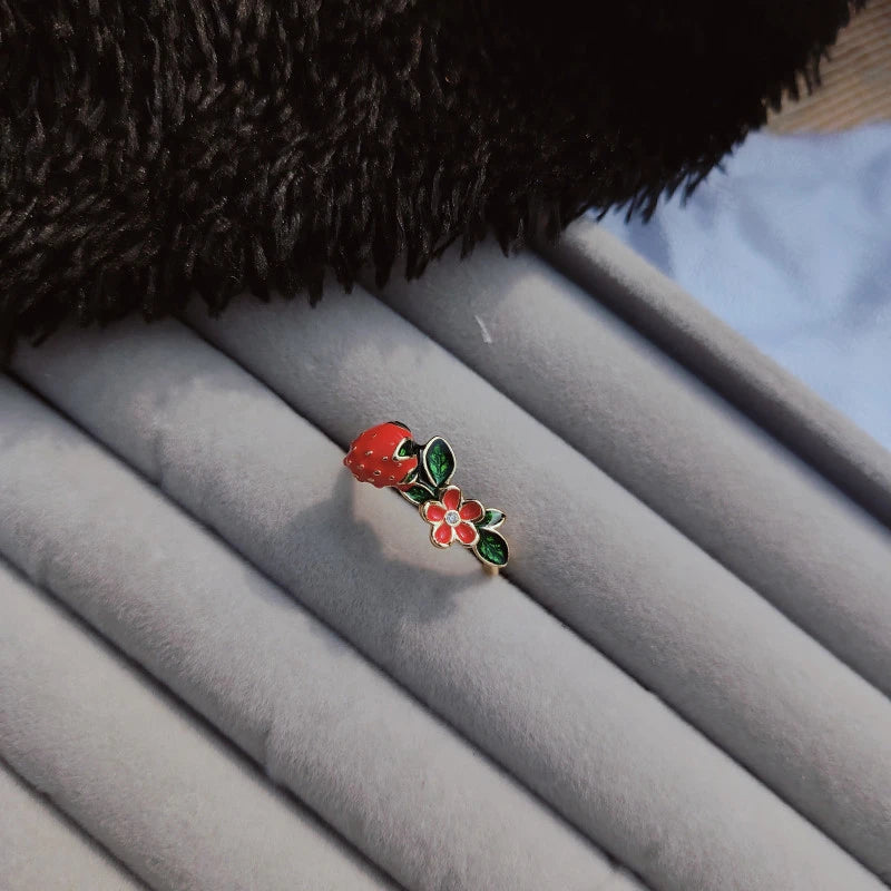 Strawberry Anti Tanish Ring