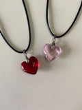 Glass Heart Pendant