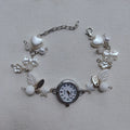 White Leafy Watch