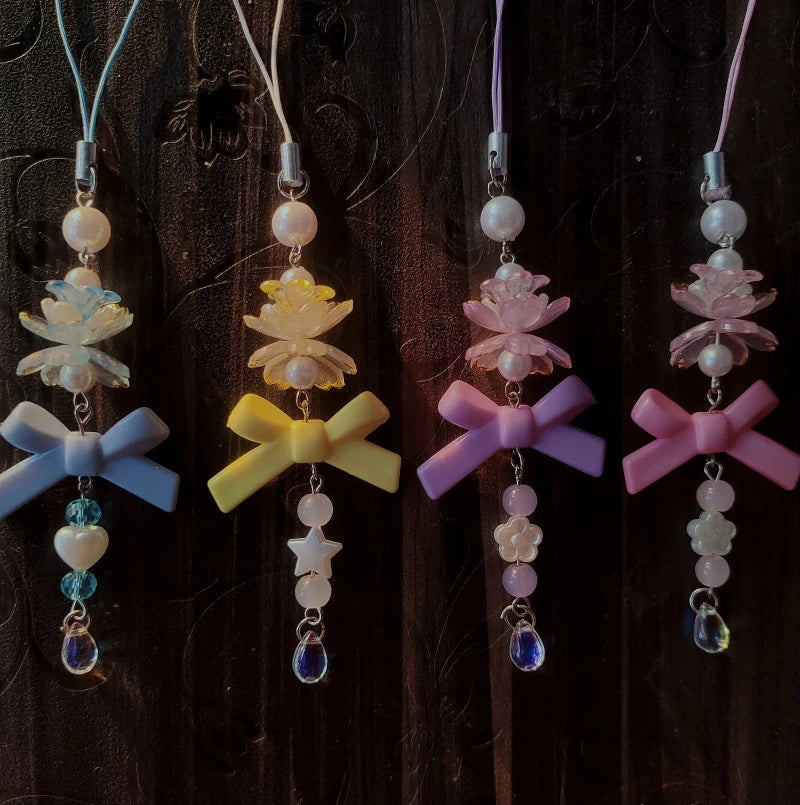 Flower Coded Phone Charm