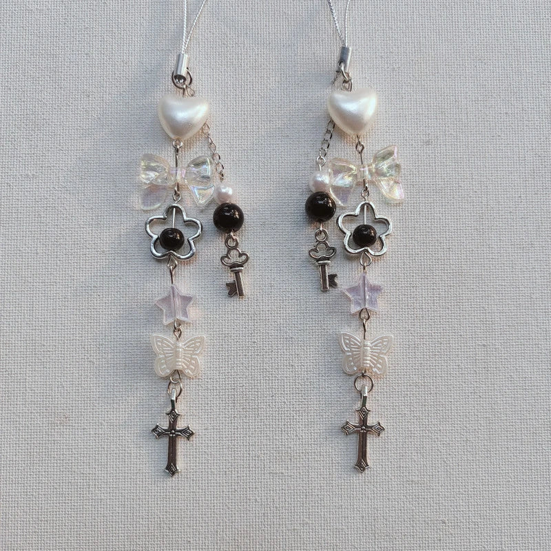 Cross Phone Charm
