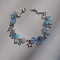 Blue Star Clover Bracelet