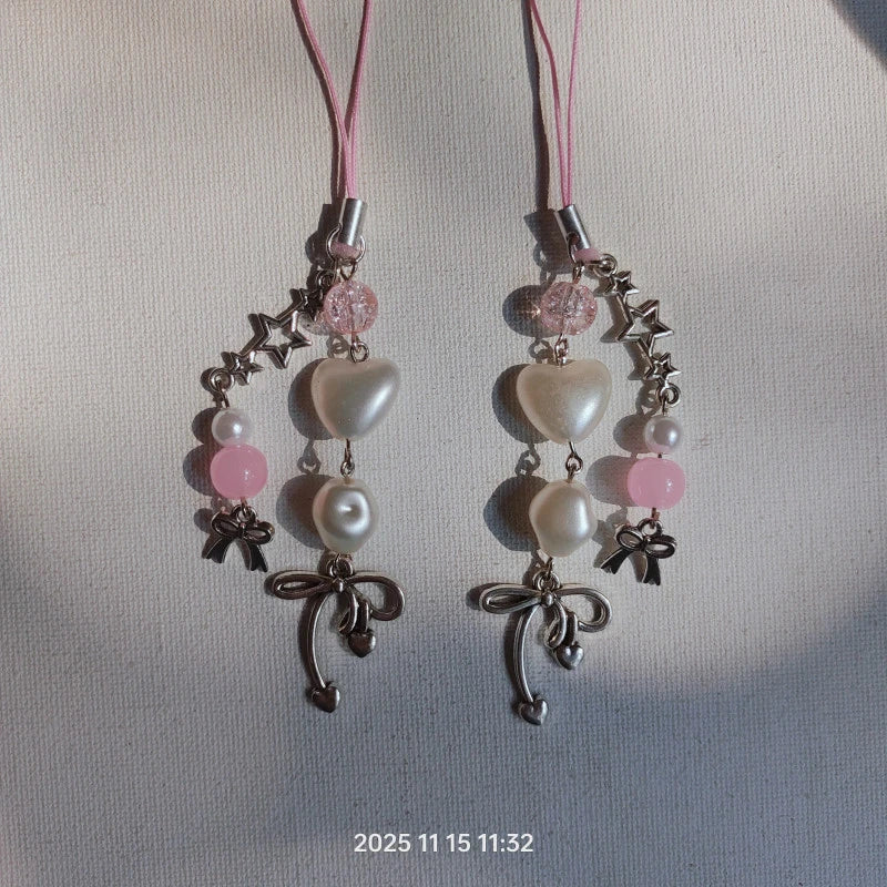 Abstract Bow Phone Charm