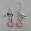 Pink Star Phone Charm