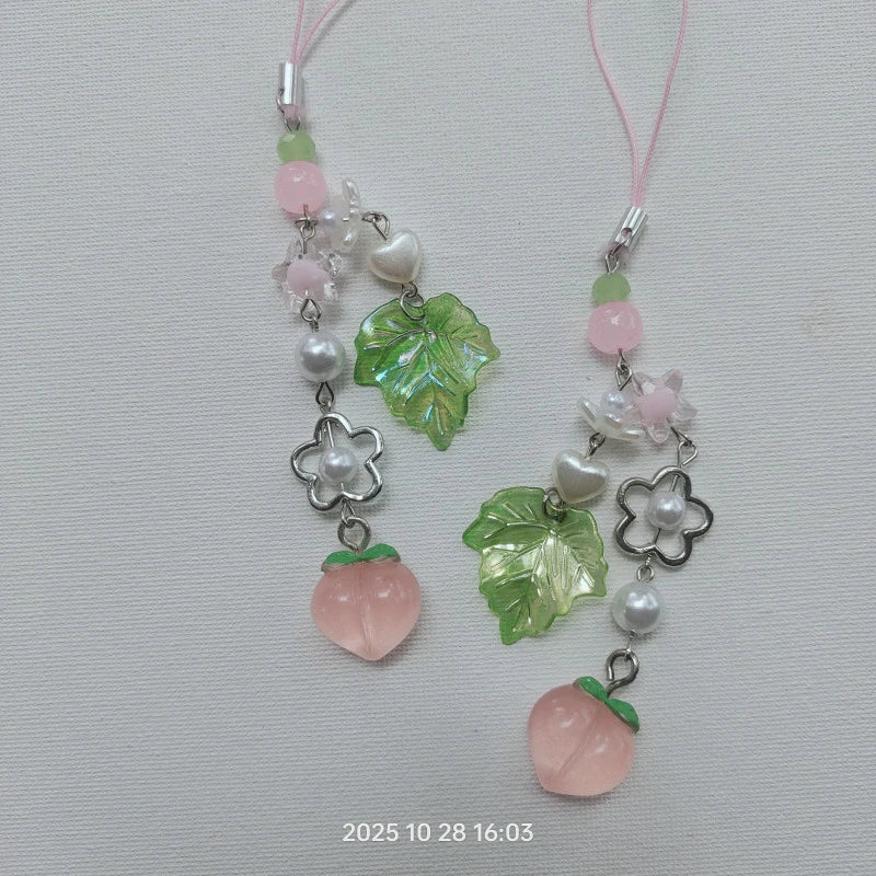 Peachy Phone Charm