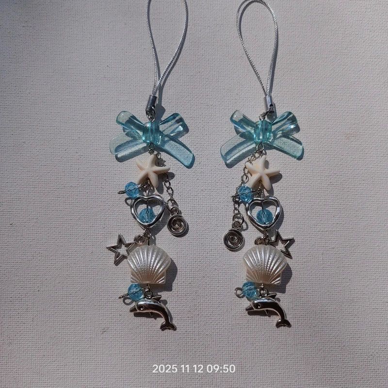 Dolphin Phone Charm