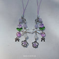 Purple Tulip Phone Charm