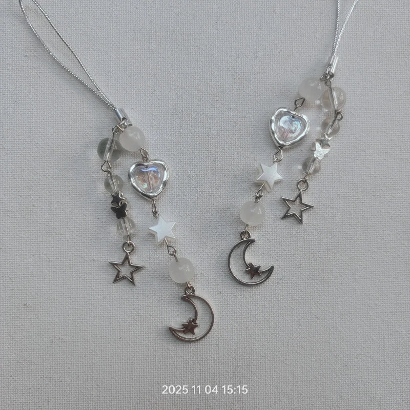 Star Moon Phone Charm