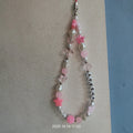 Pink Custom Name Phone Charm
