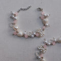 Minimal Pink Pearl Bracelet