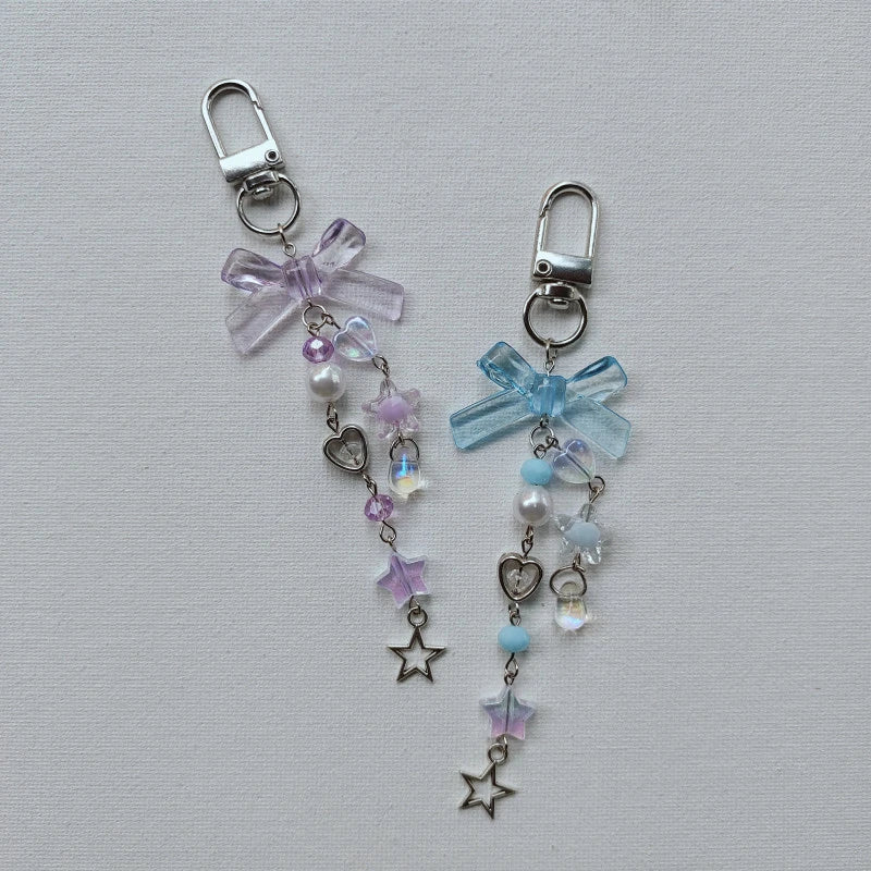 Bow Minimal Bag Charm