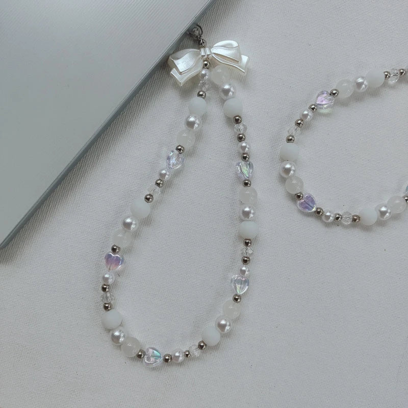 Bow Long Phone Charm