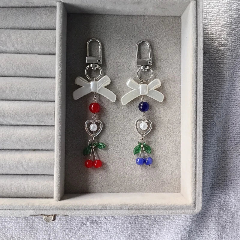 Cherry Bag Charm
