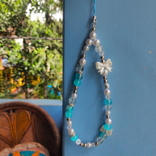 Blue Long Phone Charm