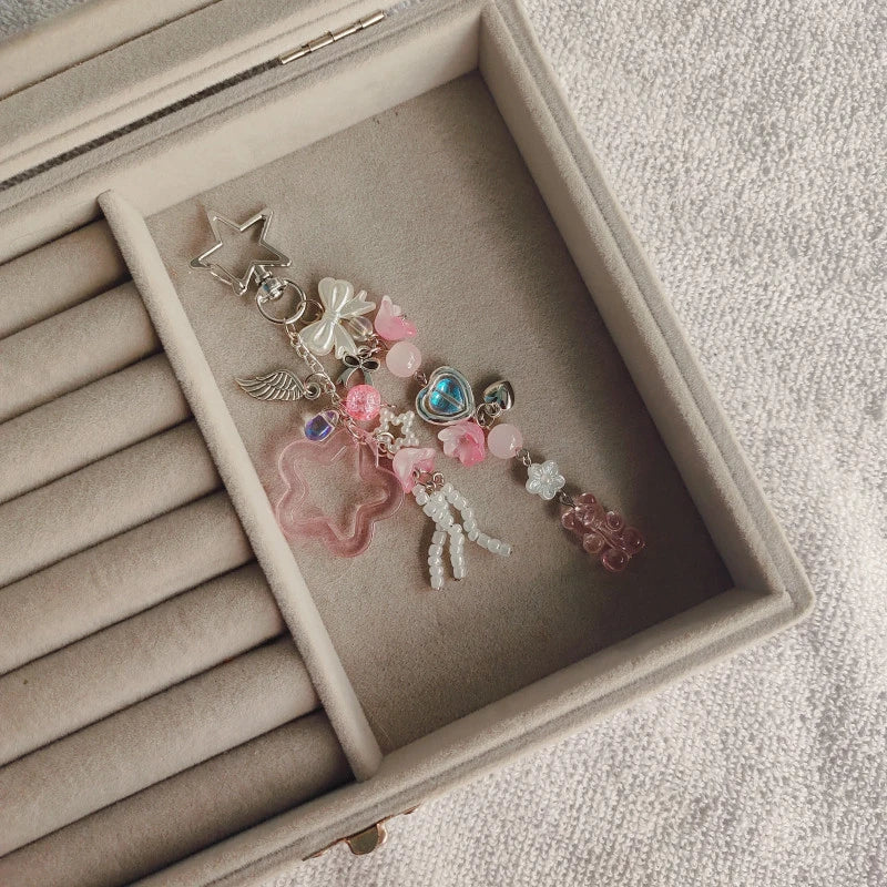 Pink Bag Charm