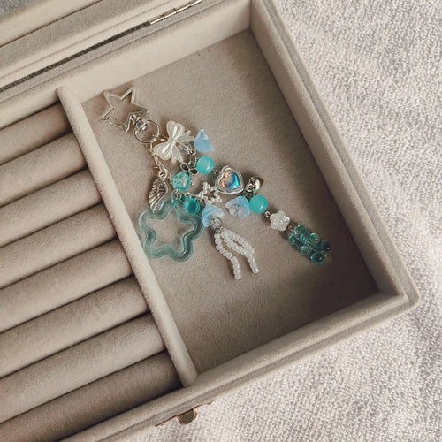 Blue Bag Charm