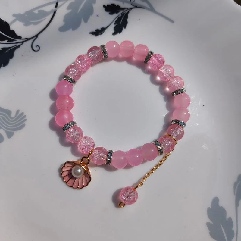 Pink Shell Korean Bracelet