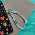 Blue Phone Charm
