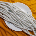 White Matte 8mm Beads