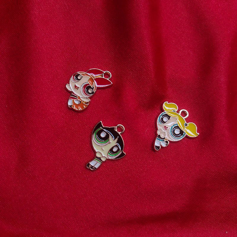 Power Puff Set Charms