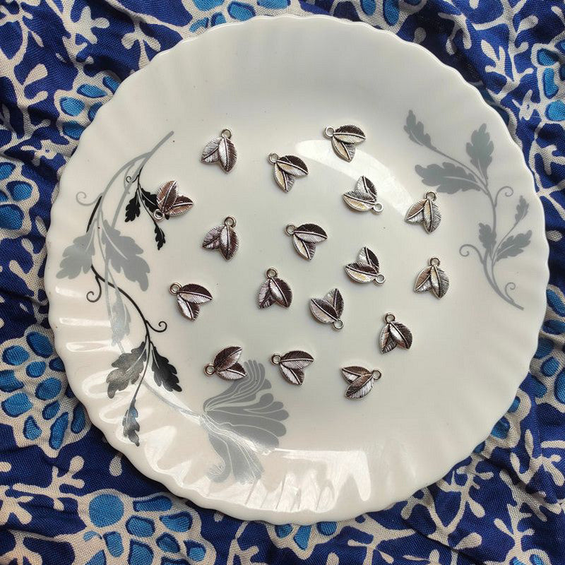 Silver Leaf Per Piece Charm