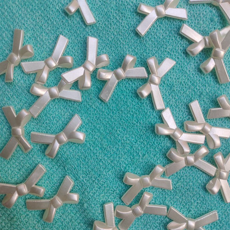 Acrylic Small Bow Aprox 30 Pieces