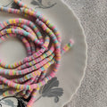 Pink Fimo Beads