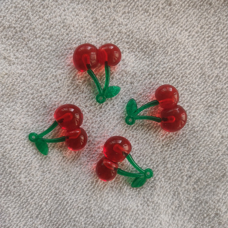 Resin Cherry Charm
