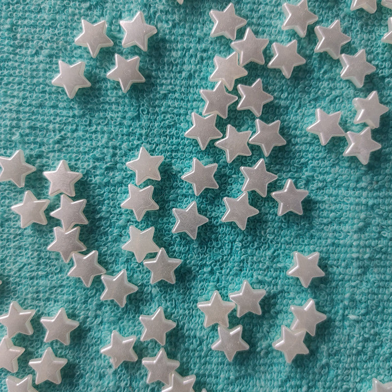 Star White Beads 10 Gram
