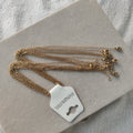 Golden Stainless Steel Ready Chain Per Piece
