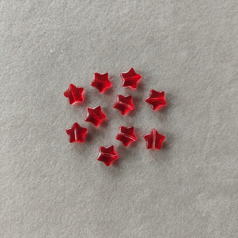 Red Glass Star Premium Per Piece