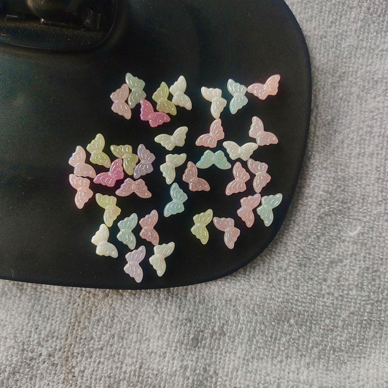 Acrylic Butterfly Beads 45 Pieces