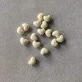 Beige Heart 15 Pieces