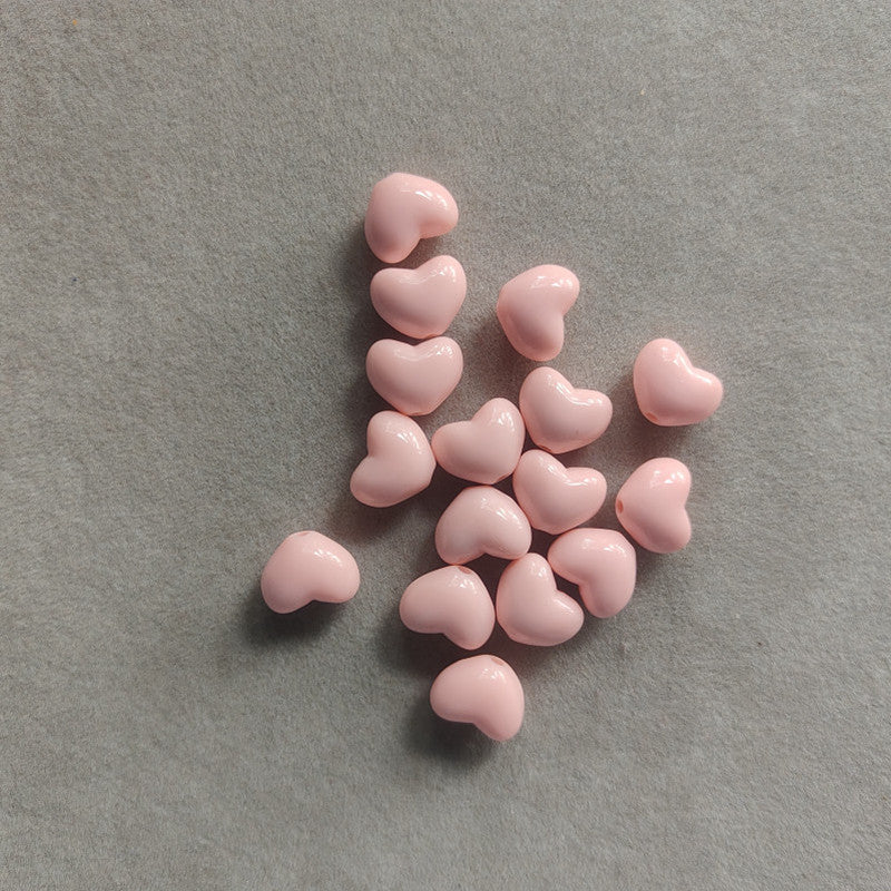 Peach Heart 15 Pieces