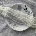6mm White Glass Beads